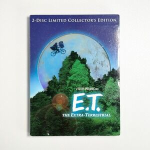 E.T. The Extra-Terrestrial 2-Disc Limited Collector Edition DVD 20th Anniversary